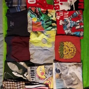 Boys Size 7/8 Clothing Bundle 16 Pieces